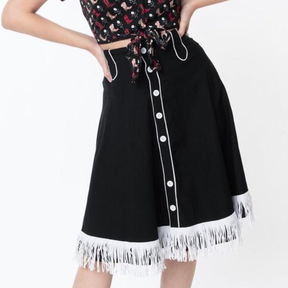 Rebel Love MOJAVE Western Skirt XL (NWT) - Picture 3 of 5